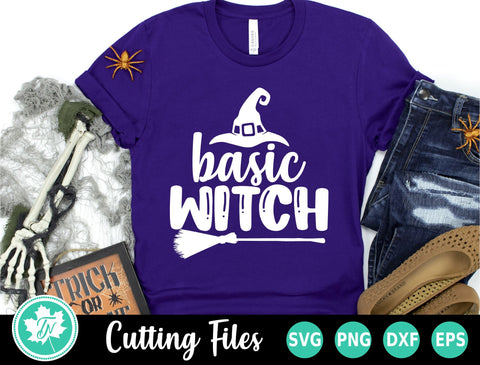 Halloween SVG | Witch SVG | Basic Witch SVG SVG TrueNorthImagesCA 