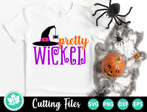 Halloween SVG | Witch SVG | Pretty Wicked SVG TrueNorthImagesCA 