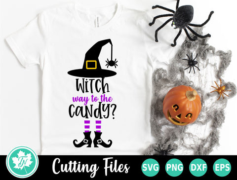 Halloween SVG | Witch Way to the Candy? SVG TrueNorthImagesCA 