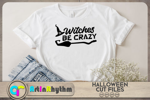 Halloween SVG, Witches be crazy SVG Artinrhythm shop 