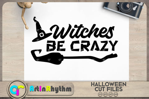 Halloween SVG, Witches be crazy SVG Artinrhythm shop 