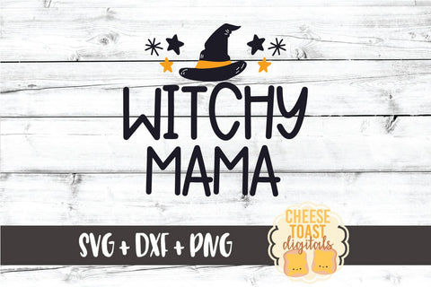 Halloween SVG | Witchy Mama SVG Cheese Toast Digitals 