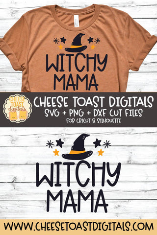 Halloween SVG | Witchy Mama SVG Cheese Toast Digitals 