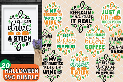 Halloween svg,Halloween Quotes Bundle, Halloween SVG bundle, Halloween quote SVG Set,funny Halloween SVG, SVG farhad farhad 