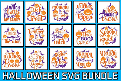 Halloween svg,Halloween Quotes Bundle, Halloween SVG bundle, Halloween quote SVG Set,funny Halloween SVG, SVG farhad farhad 