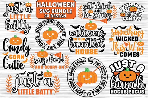Halloween svg,Halloween Quotes Bundle, Halloween SVG bundle, Halloween quote SVG Set,funny Halloween SVG, SVG farhad farhad 