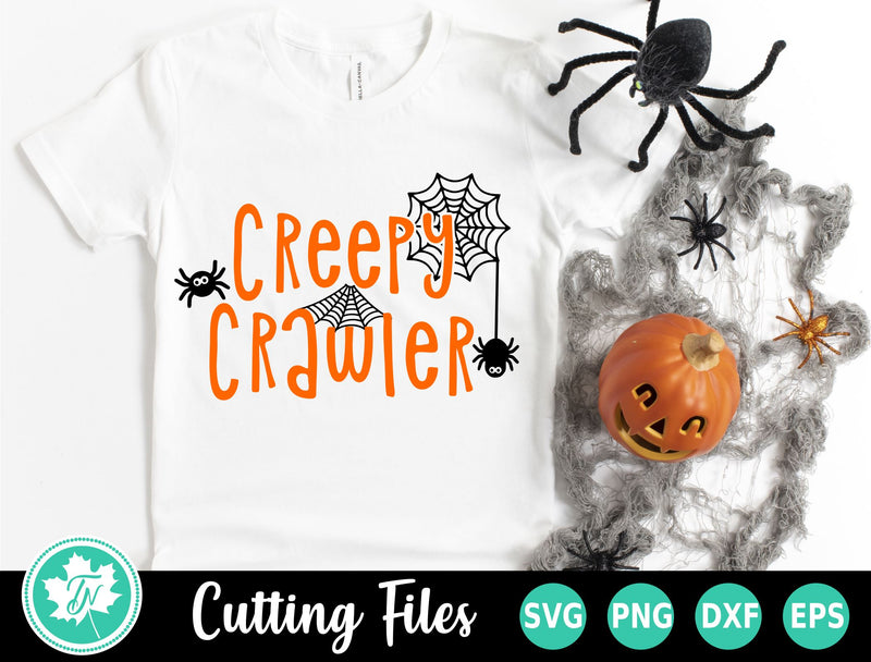 Halloween SVH | Baby Halloween SVG | Creepy Crawler SVG TrueNorthImagesCA 