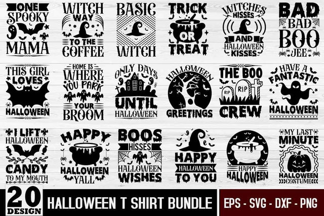 Halloween t-shirt design bundle, Halloween svg bundle, Halloween quotes svg, svg bundle, boo svg, Halloween Vector Svg, Sarcastic Svg SVG etcify 
