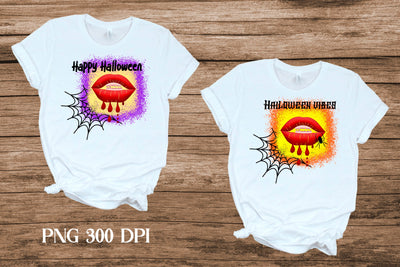 Halloween t shirt design | Halloween lips sublimation Sublimation Svetana Studio 