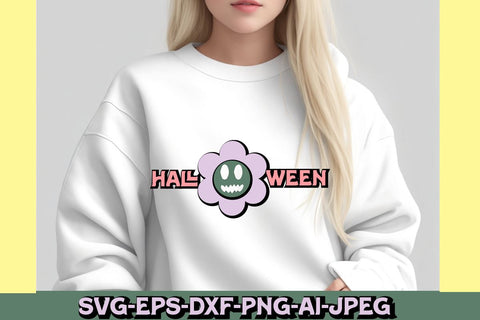 halloween t-shirt, halloween retro sublimation Sublimation BB Type Studios 