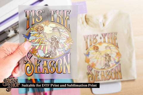 Halloween T-shirt | PNG for DTF and Sublimation Sublimation The Vintage Signs Shop 