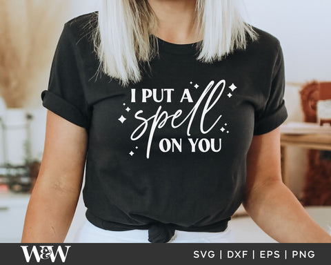 Halloween T-Shirt SVG Bundle | Spooky Shirt SVG Bundle SVG Wood And Walt 