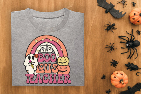Halloween Teacher PNG | Fab Boo Lous Teacher Sublimation CraftLabSVG 