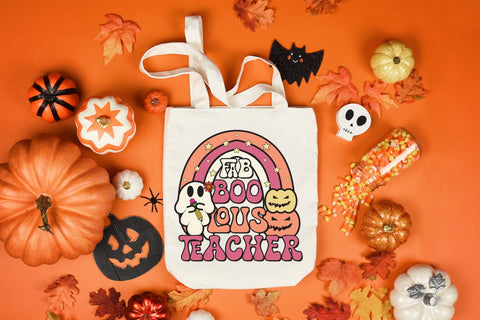 Halloween Teacher PNG | Fab Boo Lous Teacher Sublimation CraftLabSVG 