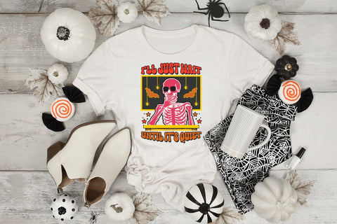 Halloween Teacher PNG Sublimation Bundle Sublimation CraftLabSVG 