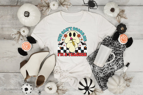 Halloween Teacher PNG Sublimation Design Sublimation CraftLabSVG 