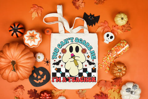 Halloween Teacher PNG Sublimation Design Sublimation CraftLabSVG 