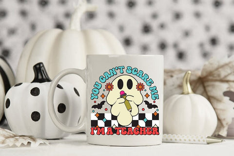 Halloween Teacher PNG Sublimation Design Sublimation CraftLabSVG 