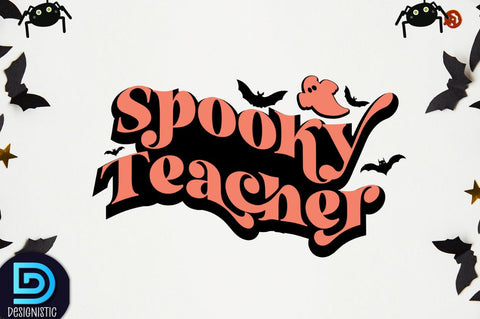 Halloween Teacher Sublimation Bundle, Sublimation DESIGNISTIC 
