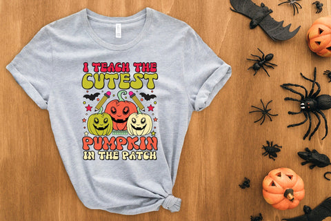 Halloween Teacher Sublimation Design PNG Sublimation CraftLabSVG 