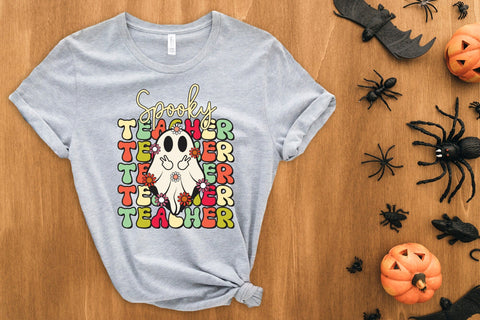 Halloween Teacher Sublimation - Spooky Teacher Sublimation CraftLabSVG 