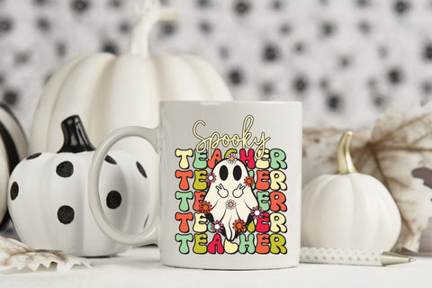 Halloween Teacher Sublimation - Spooky Teacher Sublimation CraftLabSVG 