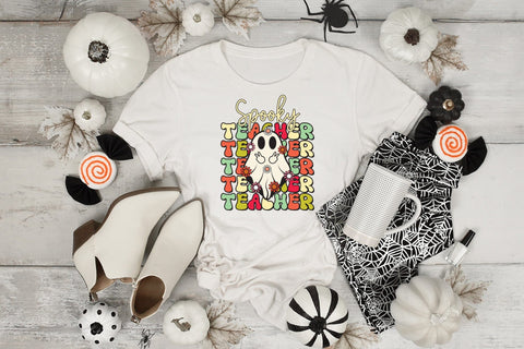 Halloween Teacher Sublimation - Spooky Teacher Sublimation CraftLabSVG 