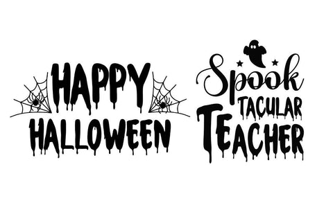 Halloween Teacher SVG Bundle.alloween Svg Bundle, Halloween Bundle, SVG Designangry 