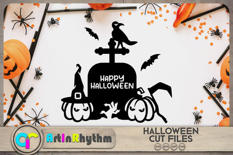 Halloween tomb stone SVG SVG Artinrhythm shop 