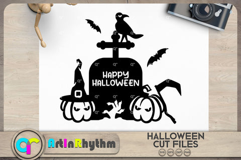Halloween tomb stone SVG SVG Artinrhythm shop 