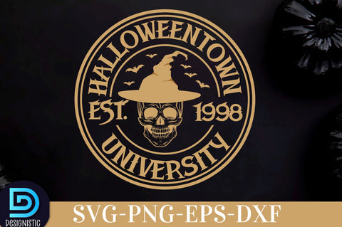 Halloween town university est. 1998, Halloween SVG Design SVG DESIGNISTIC 