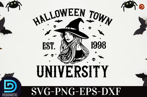 Halloween Town University Est. 1998, Halloween SVG Design SVG DESIGNISTIC 