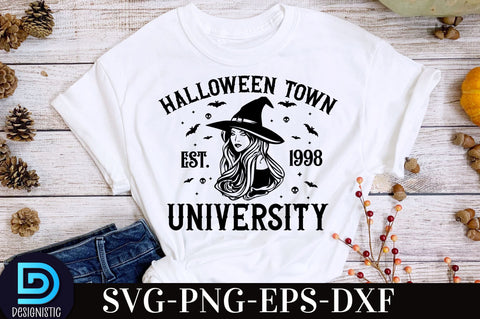 Halloween Town University Est. 1998, Halloween SVG Design SVG DESIGNISTIC 