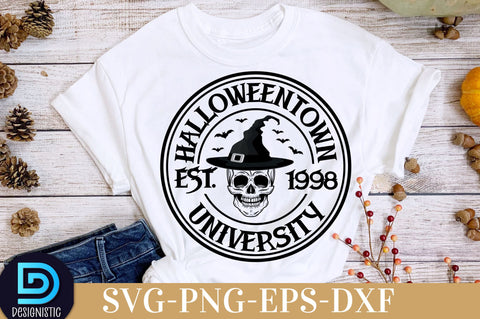 Halloween town university est. 1998, Halloween SVG Design SVG DESIGNISTIC 