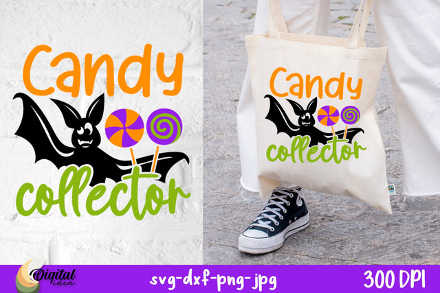 Halloween Treat Bags SVG. Halloween design Candy Collector. SVG Evgenyia Guschina 