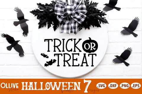 Halloween Trick or Treat Porch Sing SVG Bundle SVG Ollive Studio 