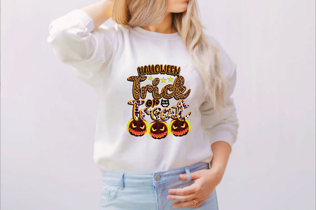 Halloween Trick or Treat Sublimation SVGArt 