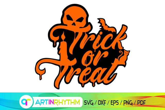 Halloween trick or treat svg SVG Artinrhythm shop 