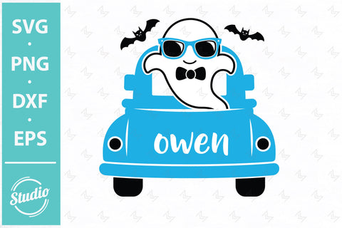 Halloween Truck Ghost Svg, Girl Ghost Svg, Png, Dxf SVG SailorMoonDigitals 