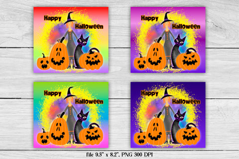 Halloween tumbler sublimation | Halloween witch sublimation Sublimation Svetana Studio 