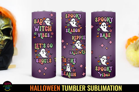 Halloween Tumbler Sublimation I 20 Oz Halloween Tumbler Wrap Sublimation Happy Printables Club 