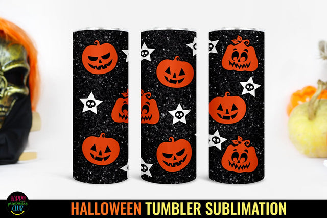 Halloween Tumbler Sublimation I 20 Oz Halloween Tumbler Wrap Sublimation Happy Printables Club 