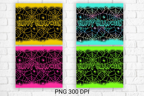 Halloween tumbler sublimation | Tumbler wrap Sublimation Svetana Studio 