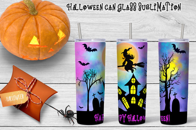 Halloween tumbler sublimation | Tumbler wrap Sublimation Svetana Studio 
