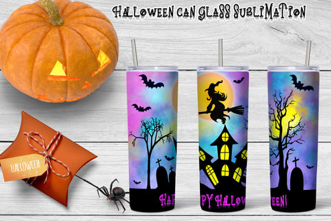 Halloween tumbler sublimation | Tumbler wrap Sublimation Svetana Studio 