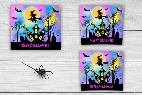Halloween tumbler sublimation | Tumbler wrap Sublimation Svetana Studio 