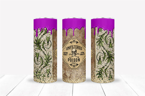 Halloween Tumbler Sublimation Witch Potion Tumbler Wrap PNG Sublimation OrangeBrushStudio 