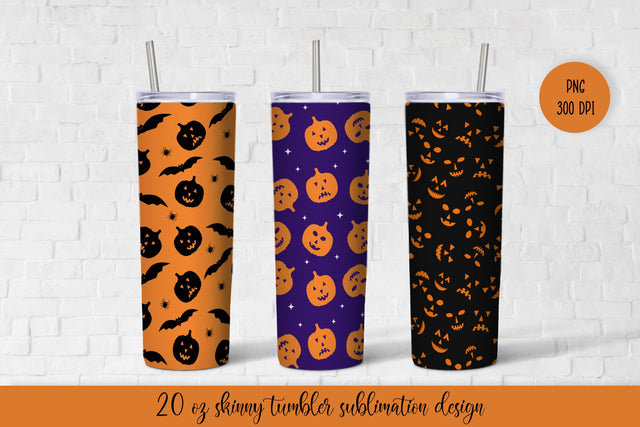 Halloween Tumbler Sublimation Wrap. Vol.2 Sublimation Vera Fedorova 