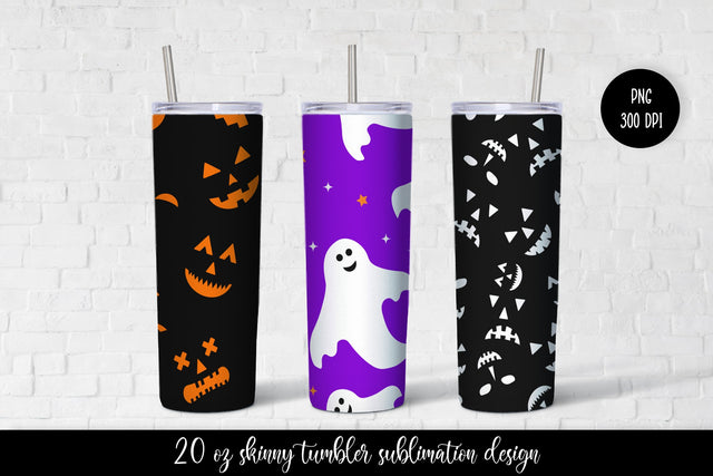 Halloween Tumbler Sublimation Wrap. Vol.4 Tumbler Design Sublimation Vera Fedorova 