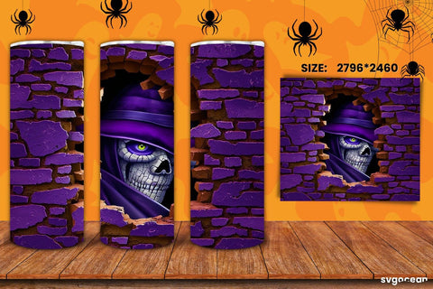 Halloween Tumbler Wrap Bundle | 20 Oz | Sublimation Sublimation SvgOcean 